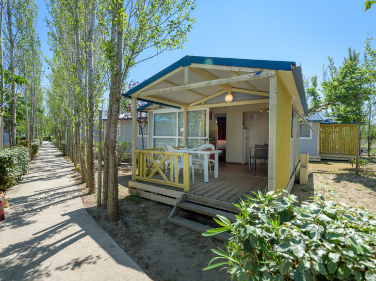 Nos lodges en location au camping de l'Espiguette en Camargue